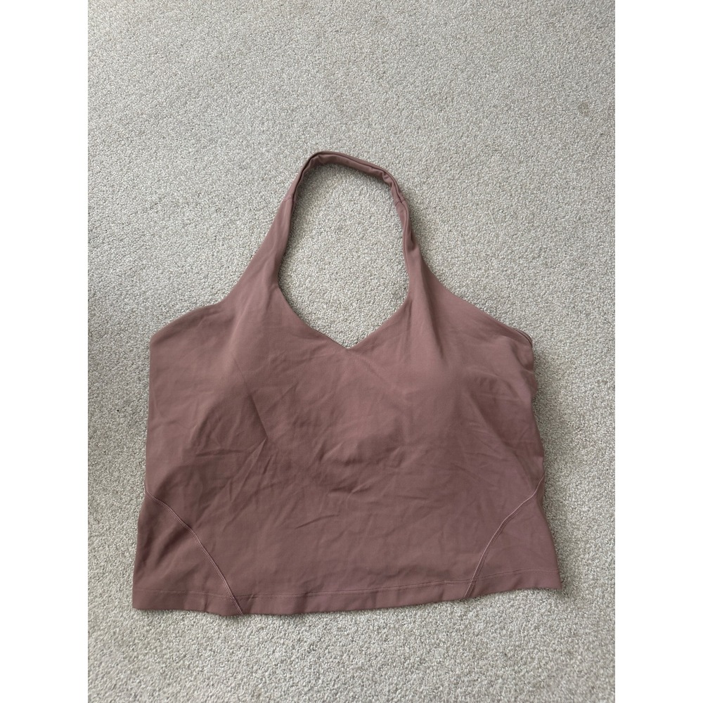 Lululemon Align Halter Tank Top Size 16 Twilight Rose W1EHVS